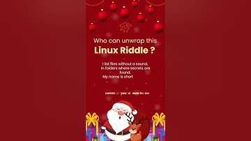 🎄🐧 Linux riddle streak continues! 🐧🎄