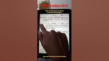 UPSC Prelims Previous Year Paper Analysis | Environment Shankar IAS