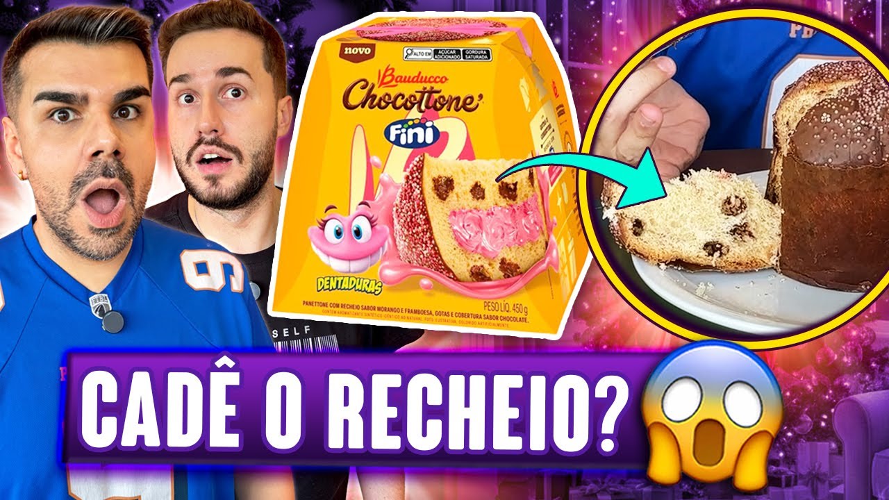 PROVANDO OS CHOCOTTONES SABOR FINI QUE VIRALIZARAM NAS REDES SOCIAIS! - Titi Fabri