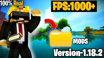 Fps Boost Mods For Pojavlauncher 100+ 🤯 fps | 1.18.2...#fpsboostmods  #troxplayzz#pojavlauncher