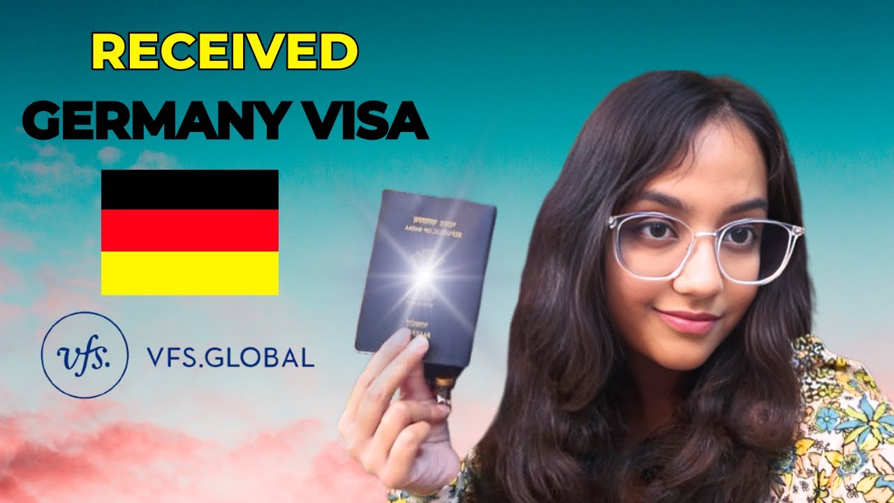I Got my German Student VISA 🇩🇪🤩 | Visa Unboxing and Experience - YouTube