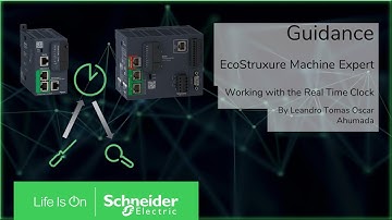 EcoStruxure Machine Expert - How to Read or change the Actual Date & time in the PLC