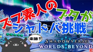 ズブ素人のブタが挑戦する『Shadowverse: Worlds Beyond』