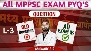 MPPSC Previous Year Question Papers (All Mppsc Exams covered) (L-4)