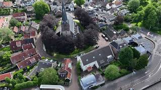 Rondje om de kerk in Ridderkerk - drone 4K DJI mini4 pro