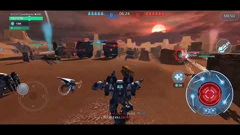 #WarRobotsDrones Hawk + Nebula [Freezer + Modulative Intensifier]