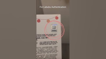 Labubu Authentication #labubu #qrcode #authentic #authenticity  #popmart #trending #trendingshorts