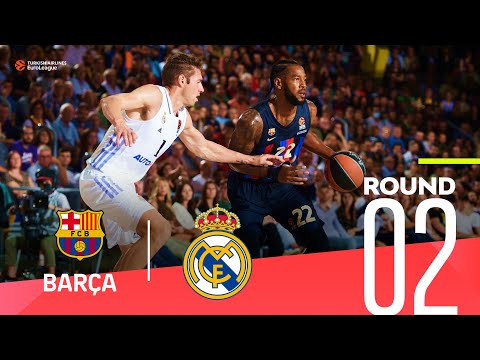 Barcelona survives Real late comeback! | Round 2, Highlights | Turkish Airlines EuroLeague