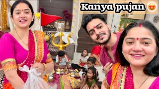 Navratri Par Diya Kanjako Ko Surprise Gift Kanya Pujan Special Vlog Sibbu Giri