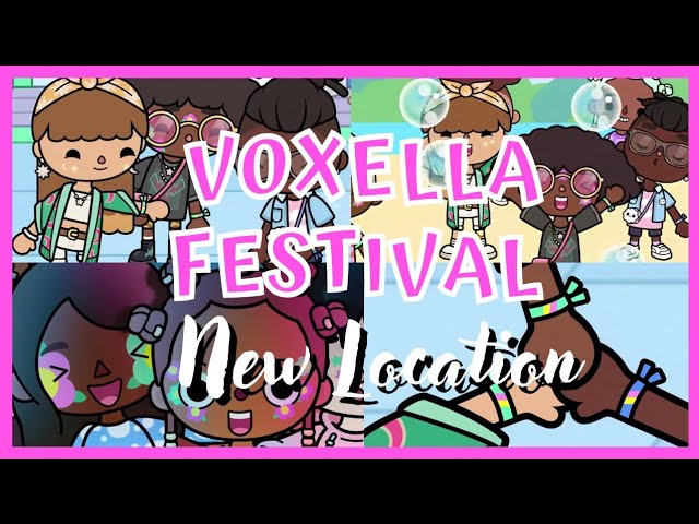 Toca Boca New Update VOXELLA Festival Clothes! Ropas do Festival Voxella no  Toca Life World 