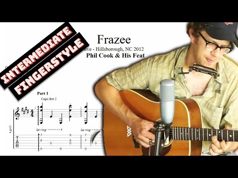 Phil Cook - Frazee TAB - fingerstyle guitar tabs (PDF + Guitar Pro)