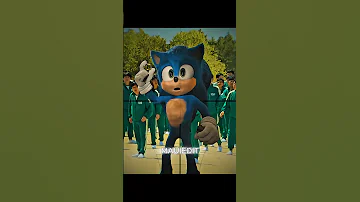 WOWW SONIC TEAM IN SQUIDGAME Knuckles Tails Sonic3 Squidgame2 Shadow 