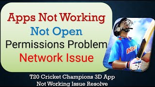 How To Fix T20 Cricket Champions 3D App not working | Not Open | Space Issue | Crashing Problem screenshot 4