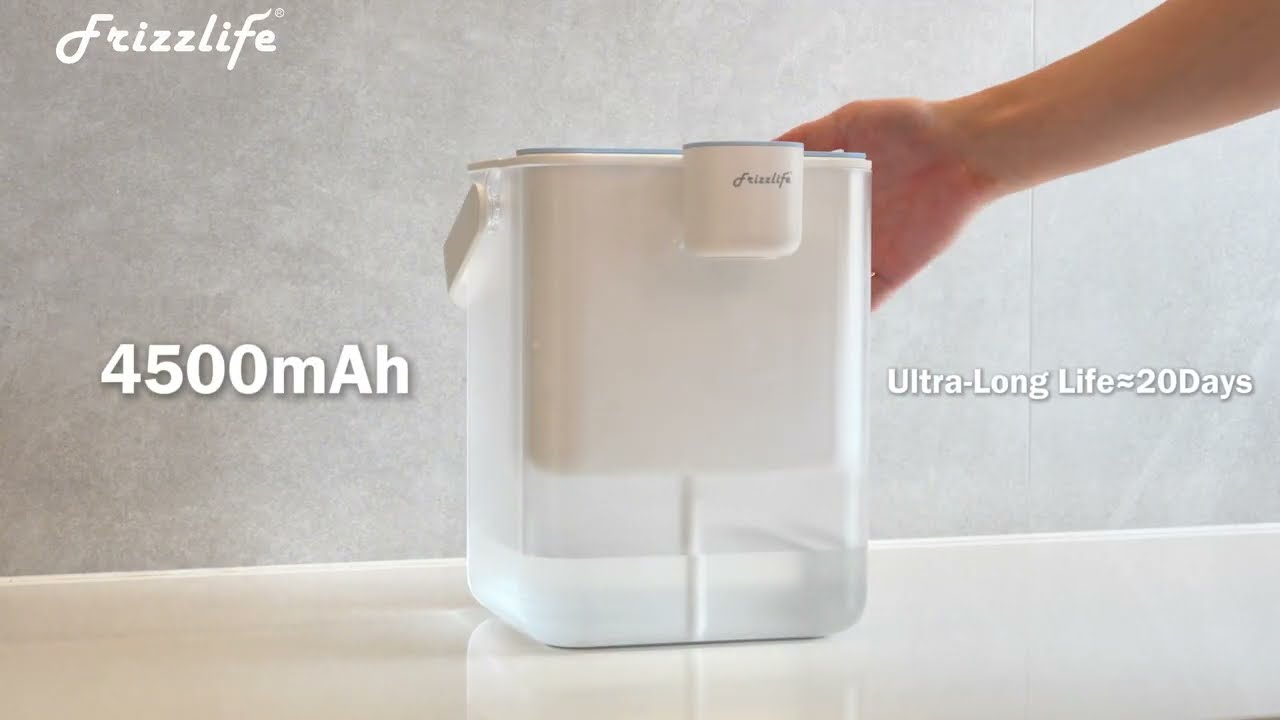 Frizzlife MD40 Electric Water Filter Dispenser | Countertop Filtration