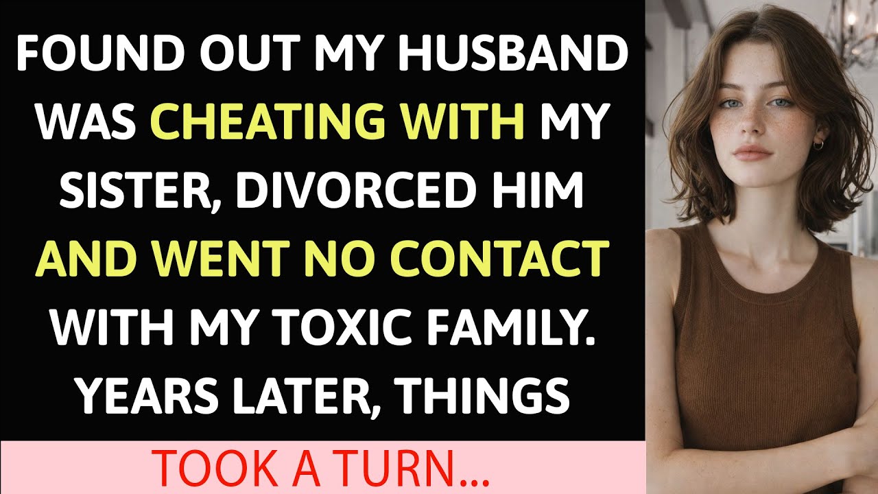 Discovered My Husband Cheating With My Sister, Divorced Him & Cut Off Toxic Family.