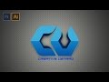 Photoshop and Illustrator | Tutorial 3d Logo Design | ( Creative Ustaad )