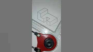 How to draw isometric drawing [Drawing no 5] #shorts #shortsvideo #youtubeshorts #3d #drawing