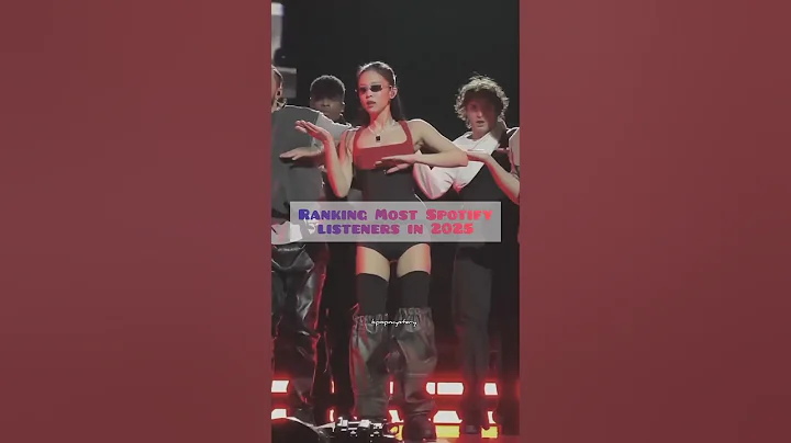 Most Spotify Listeners 2025🎧 #kpop #bts #blackpink #shorts #viralvideo #viralshort