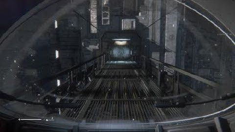 Alien: Isolation - Xenomorph on outside of station