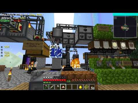 Minecraft - Sky Factory #41: Compressing Cobble