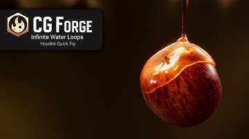 Houdini | Infinite Water/Fluid Loops | CG Forge Quick Tip