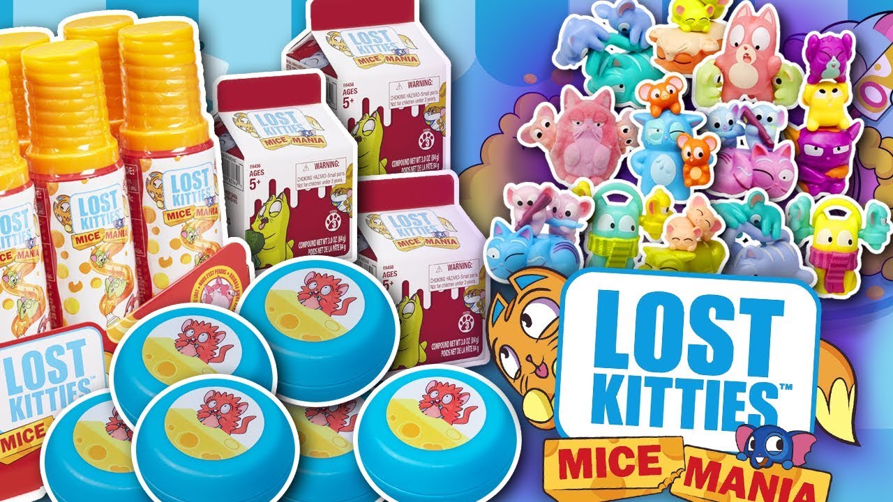 NUEVOS 🧀 LOST KITTIES 🐹 MICE MANIA 🐱 JUGUETES HASBRO - Unboxing Fantástico!