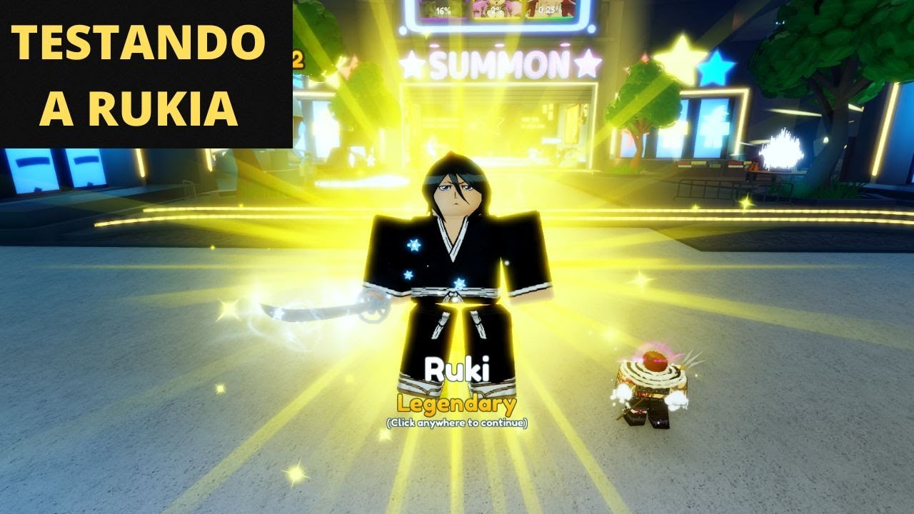 MELHOR QUE O DIO TESTANDO A NOVA RUKIA DO ANIME ADVENTURES 