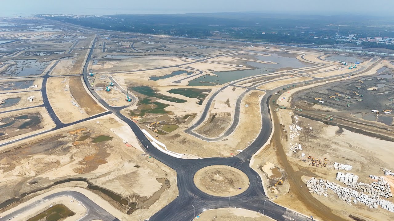 Toàn cảnh khu A Vịnh Tiên Vinhomes Green Paradise Cần Giờ ngày 29/12/2025.