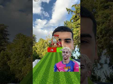 Yamal vs Cr7 football game #football #goat #realmadrid #messi #soccer #georginarodriguez #ronaldo