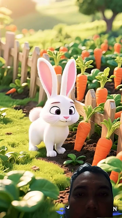 kelinci makam wortel #cartoon #animasulucu #funny #animation #cute #filmkartunterbaru #animals