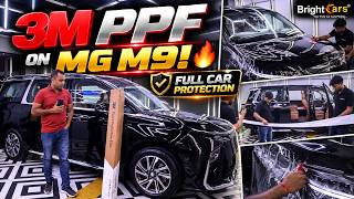 👉 MG M9 Gets FULL 3M PPF! 😱 What Does It Really Look Like?