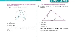 Matematik 11.Sınıf 2.Dönem 2.Yazılı Çözümü(İzle ve 100'ü Kap)|Aşırı Hızlı Ve Pratik