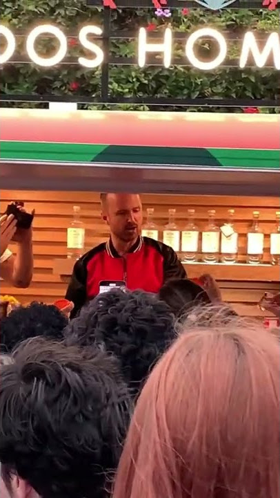 Aaron Paul from Breaking Bad - Dos Hombres liquor event Santa Monica Ca 6/16/2022