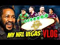 I went to the nrl season opener in las vegas raw vlog  first rugby match ever
