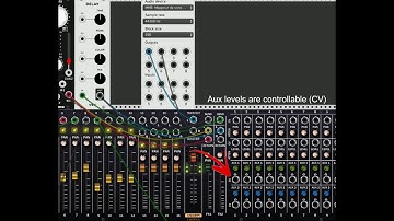 Using the Hora drums, sequencer and mixer with other modules part1