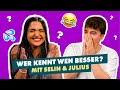 Coupletest wer kennt wen besser mit selin und julius   wisstihrnoch