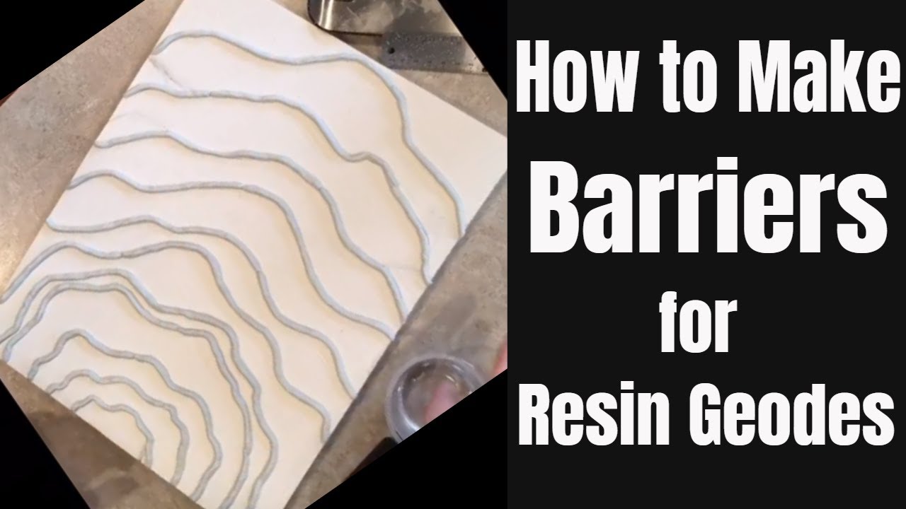 5. How to Make Barriers & Boundaries for a Resin Geode