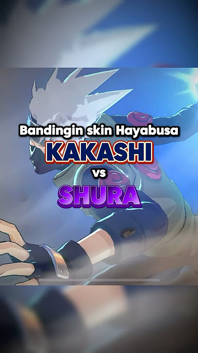 Bandingin skin Hayabusa Kakashi va Shura 11.11 #mobilelegends #mlbbxnaruto #mlbbcreator