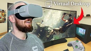 Virtual Desktop Oculus Go! Remotely Access Your PC In Virtual Reality screenshot 5