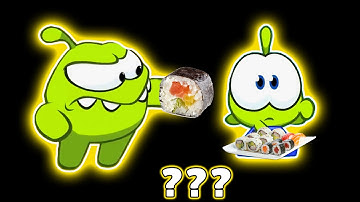 Om Nom & Nibble Nom "Video Game & Give Me" Sound Variations in  54 Seconds