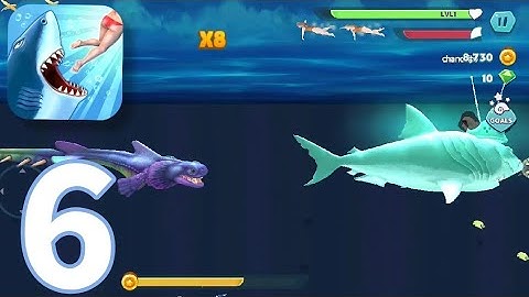 Hungry shark evolution Gameplay Walkthrough Part 6 (ios android)