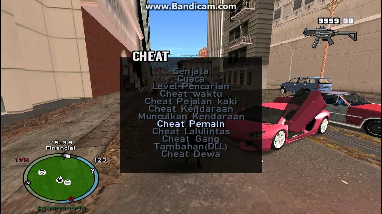 GTA San Andreas GTA SA Cheat Database 2015 Mod - GTAinside.com