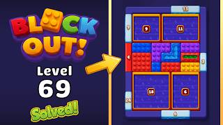 Block Out - 69레벨 공략 🧩 | 해결 방법 & 게임 플레이 📱 screenshot 5