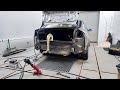 Audi A6 C5.   Полный ремонт жопного удара. 😎