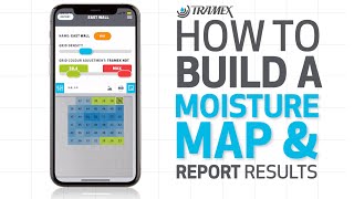 Build a Moisture Map & Report Results-TramexMeters App. screenshot 2