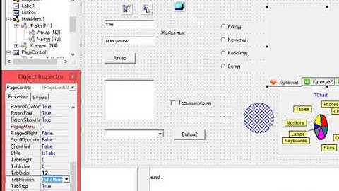 Delphi 7. Компоненттер_win32 page control