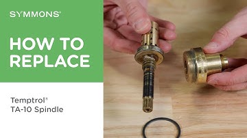 How to Replace TA-10 Control Spindle | Symmons Industries