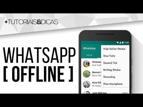 Vídeo: Como fico offline no WhatsApp sem me desconectar da Internet?