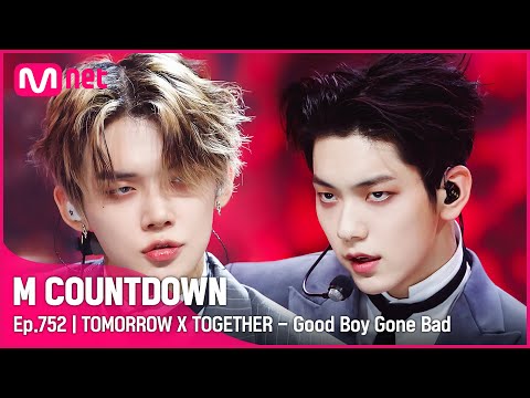 [TOMORROW X TOGETHER - Good Boy Gone Bad] Comeback Stage | #엠카운트다운 EP.752 | Mnet 220512 방송