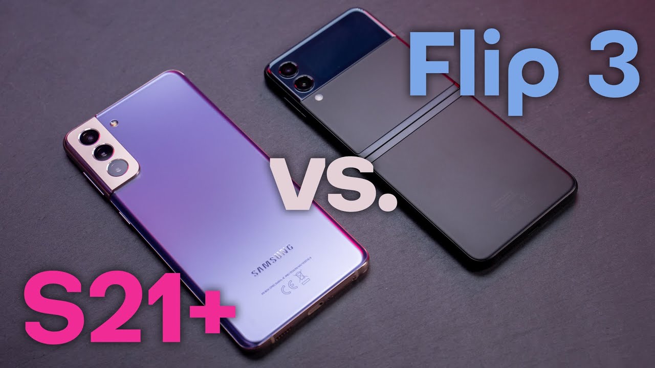 Samsung Galaxy Z Flip3 vs. Galaxy S21+ - Vergleich der 900€ Smartphones